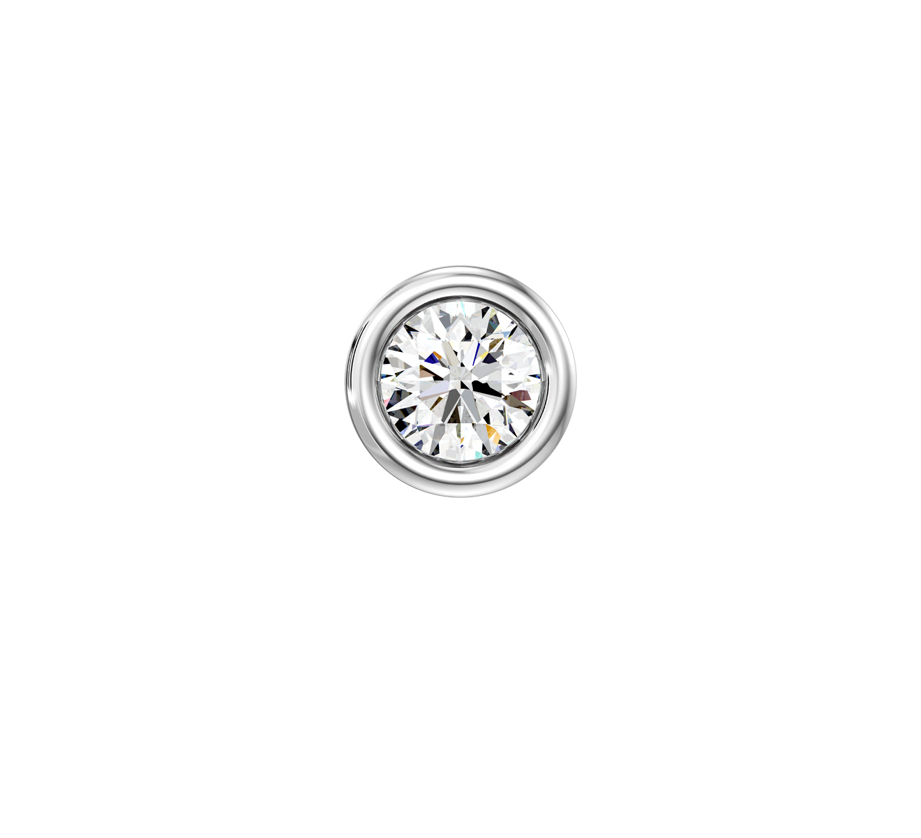 Серьга Serendipity Frame EJE0063W - фото 2 – Mercury