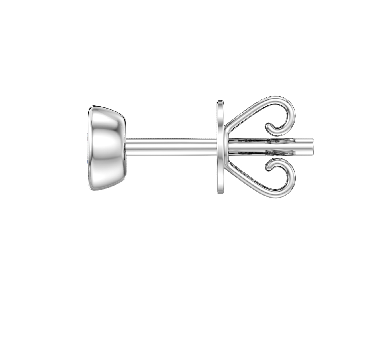 Серьга Serendipity Frame EJE0063W - фото 3 – Mercury