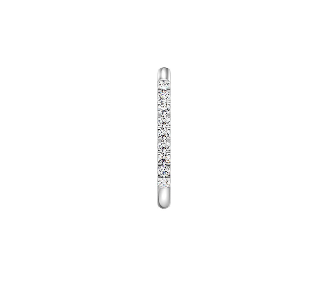 Серьга Serendipity Frame EJE0071W - фото 2 – Mercury