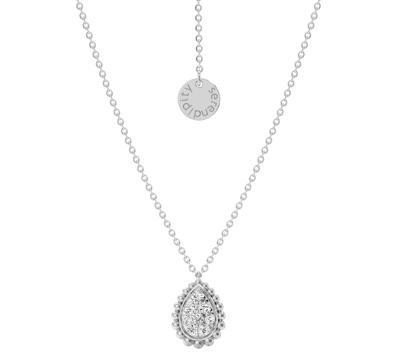 Колье Serendipity Bubble EJN0041W - фото 1 – Mercury