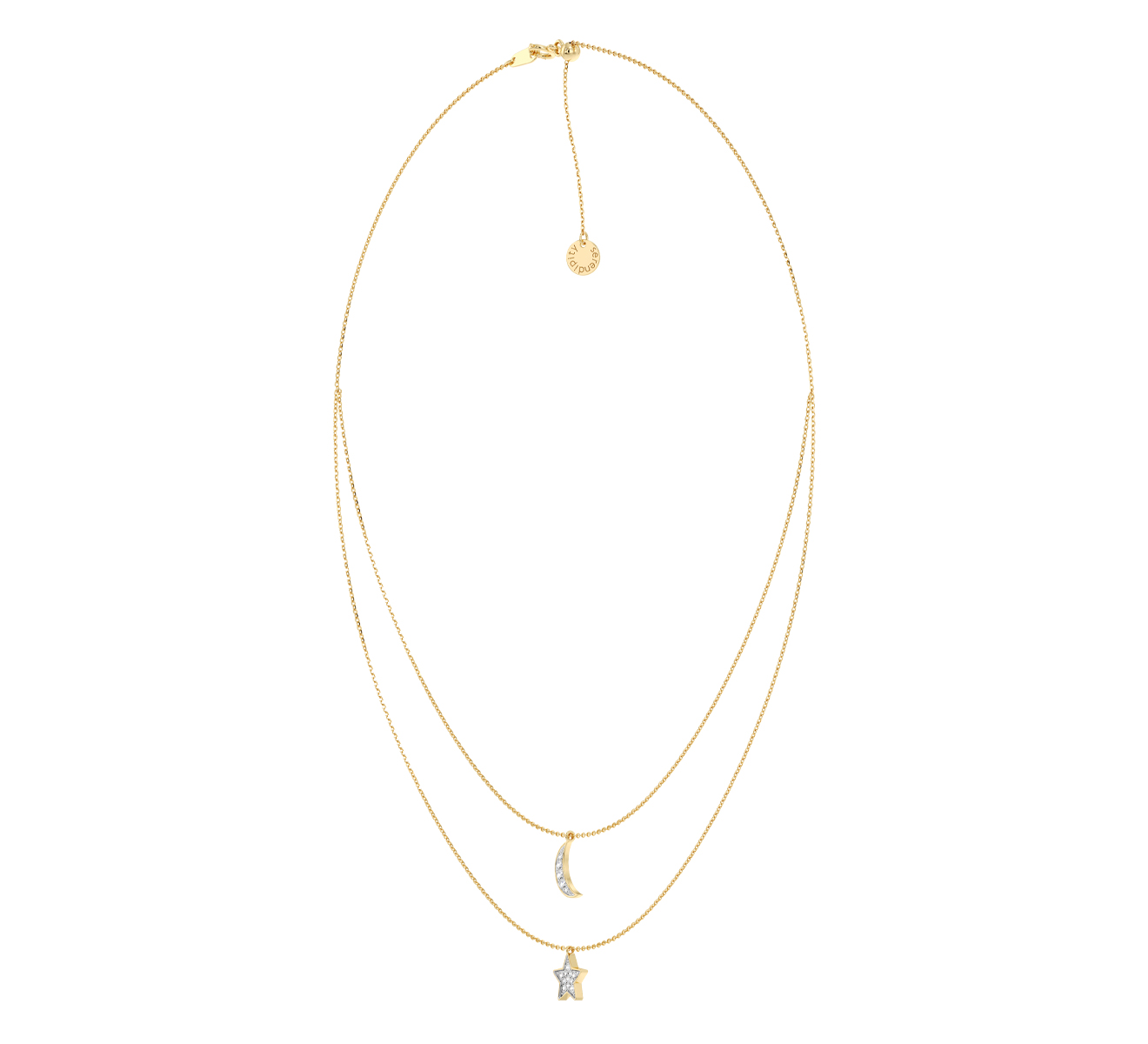 Колье Serendipity Pave EJN0054Y - фото 2 – Mercury