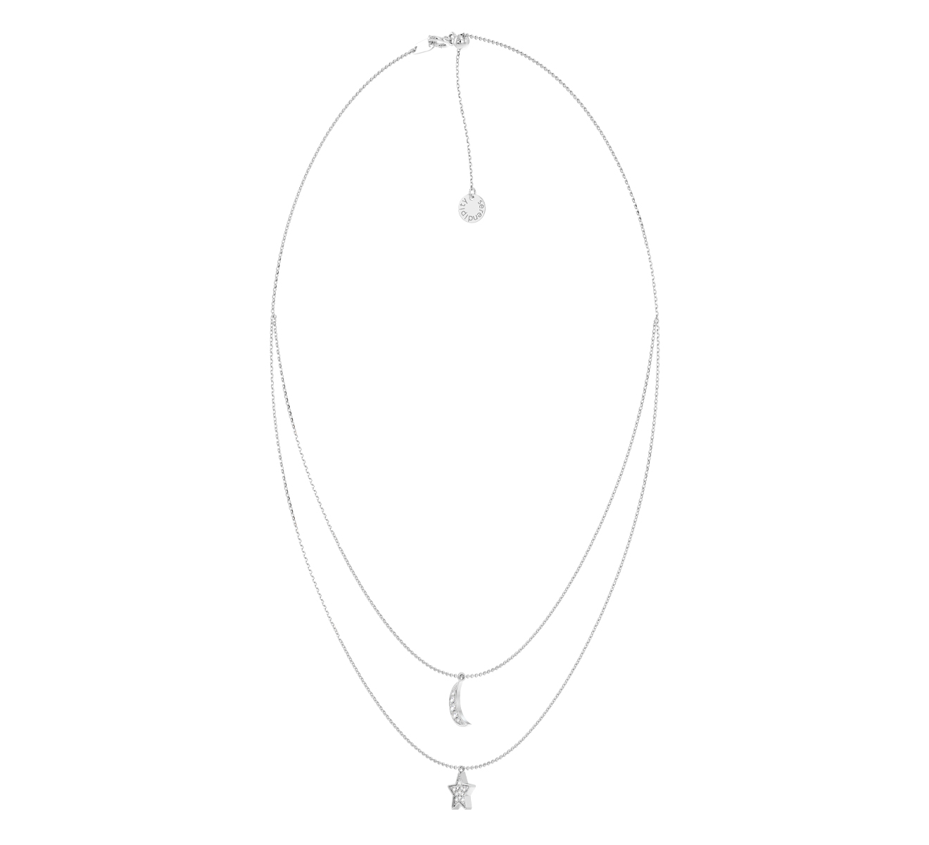 Колье Serendipity Pave EJN0054W - фото 2 – Mercury