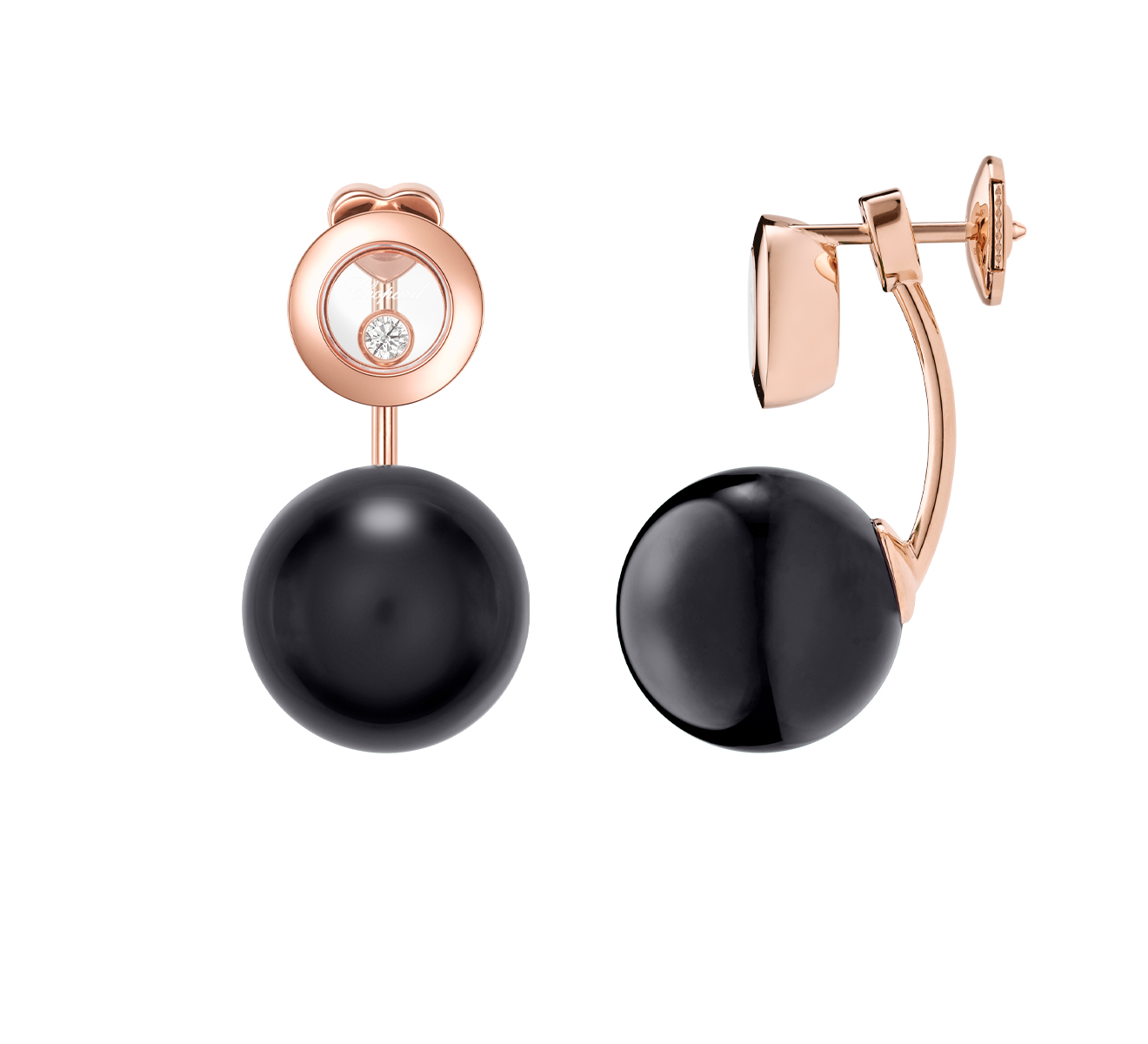 Серьги Chopard Happy Diamonds 83A619-5201 - фото 3 – Mercury
