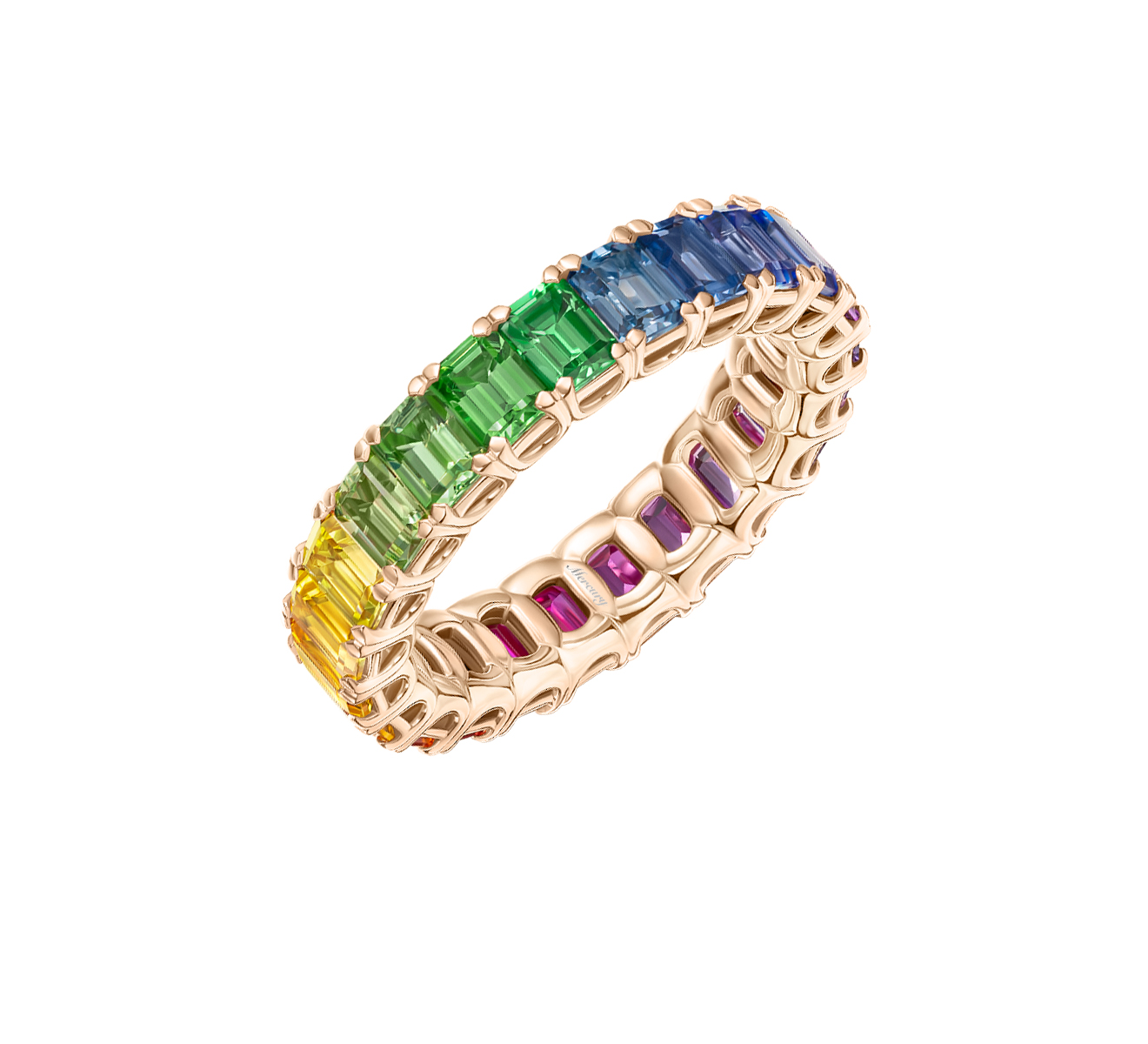 Кольцо Mercury Rainbow MR33204/RG - фото 1 – Mercury