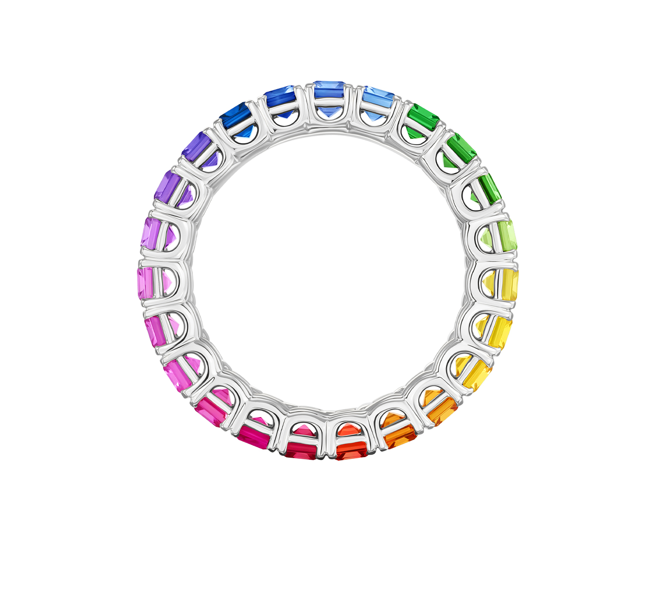 Кольцо Mercury Rainbow MR33204/WG - фото 3 – Mercury