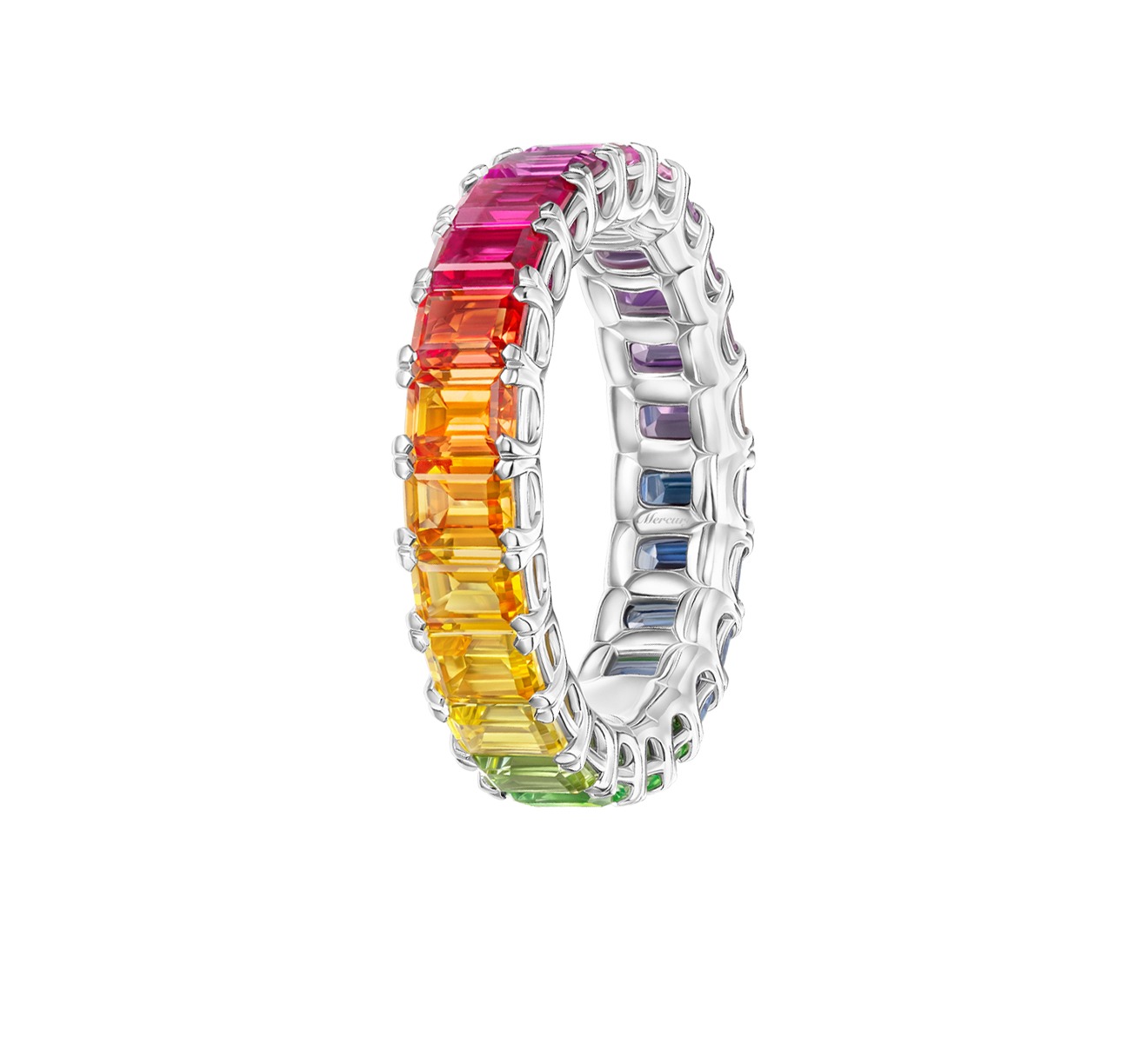 Кольцо Mercury Rainbow MR33204/WG - фото 4 – Mercury