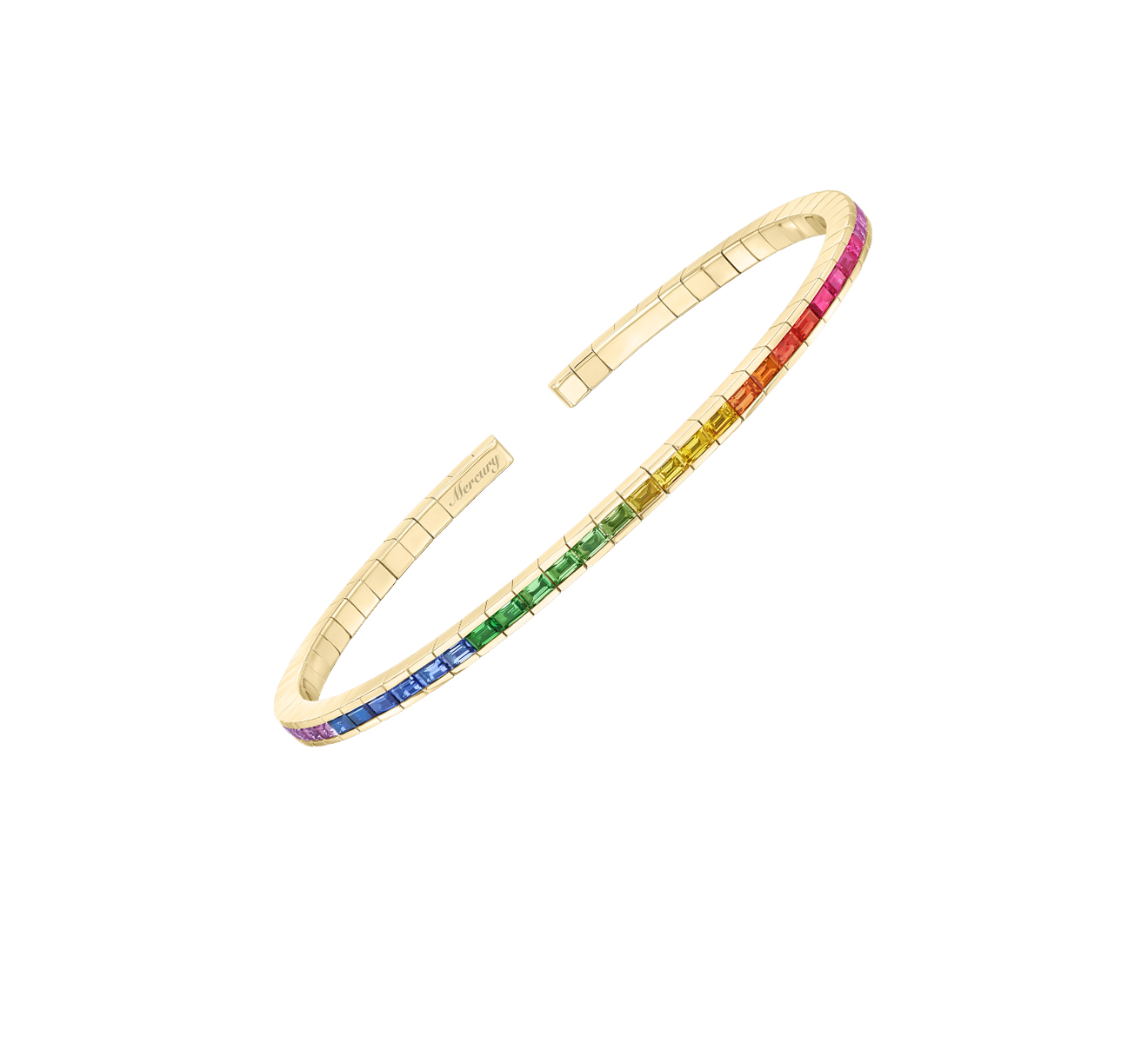 Браслет Mercury Rainbow MB80501/YG - фото 1 – Mercury