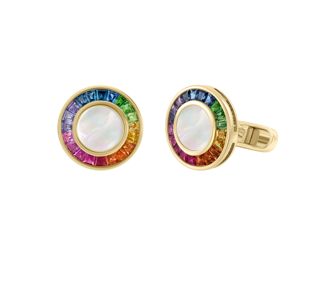 Запонки Mercury Cufflinks M060MMSY - фото 1 – Mercury