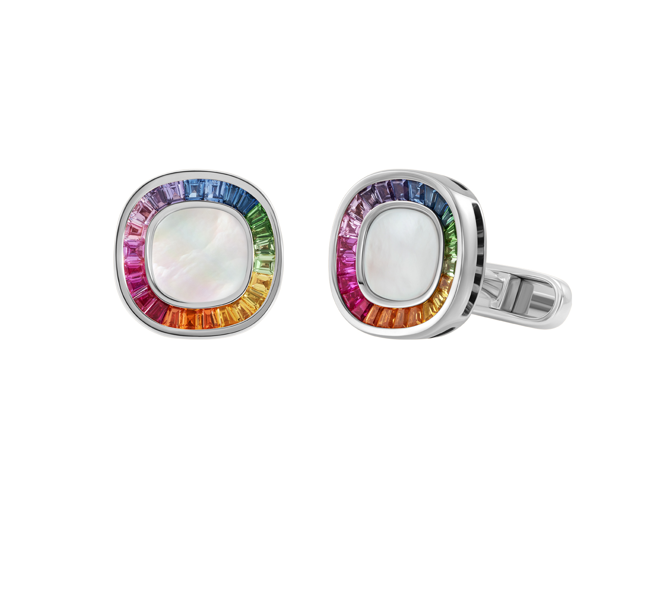 Запонки Mercury Cufflinks M0604MMSW - фото 1 – Mercury