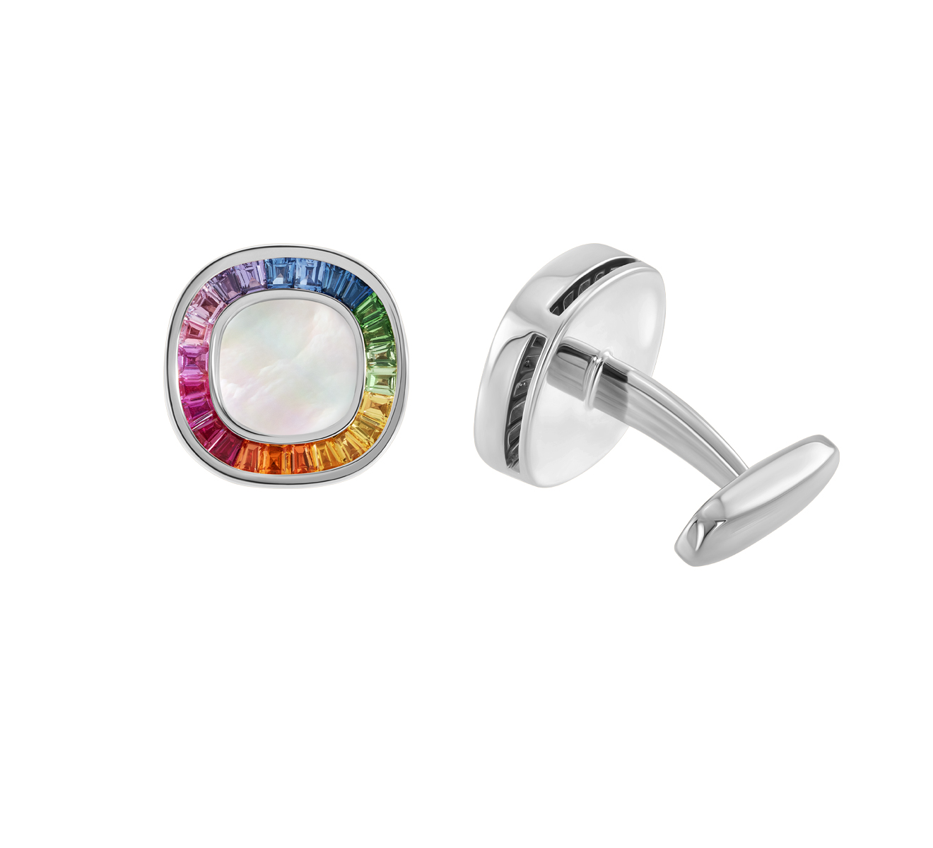 Запонки Mercury Cufflinks M0604MMSW - фото 2 – Mercury