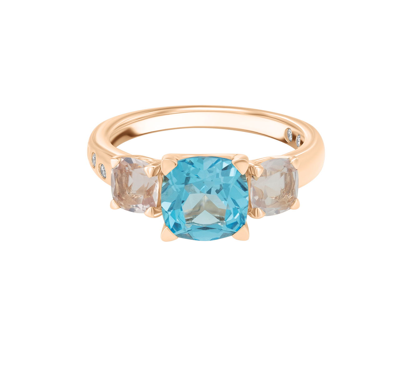 Кольцо CASATO Back to Origin MX-1735TAQRBT-P - фото 2 – Mercury