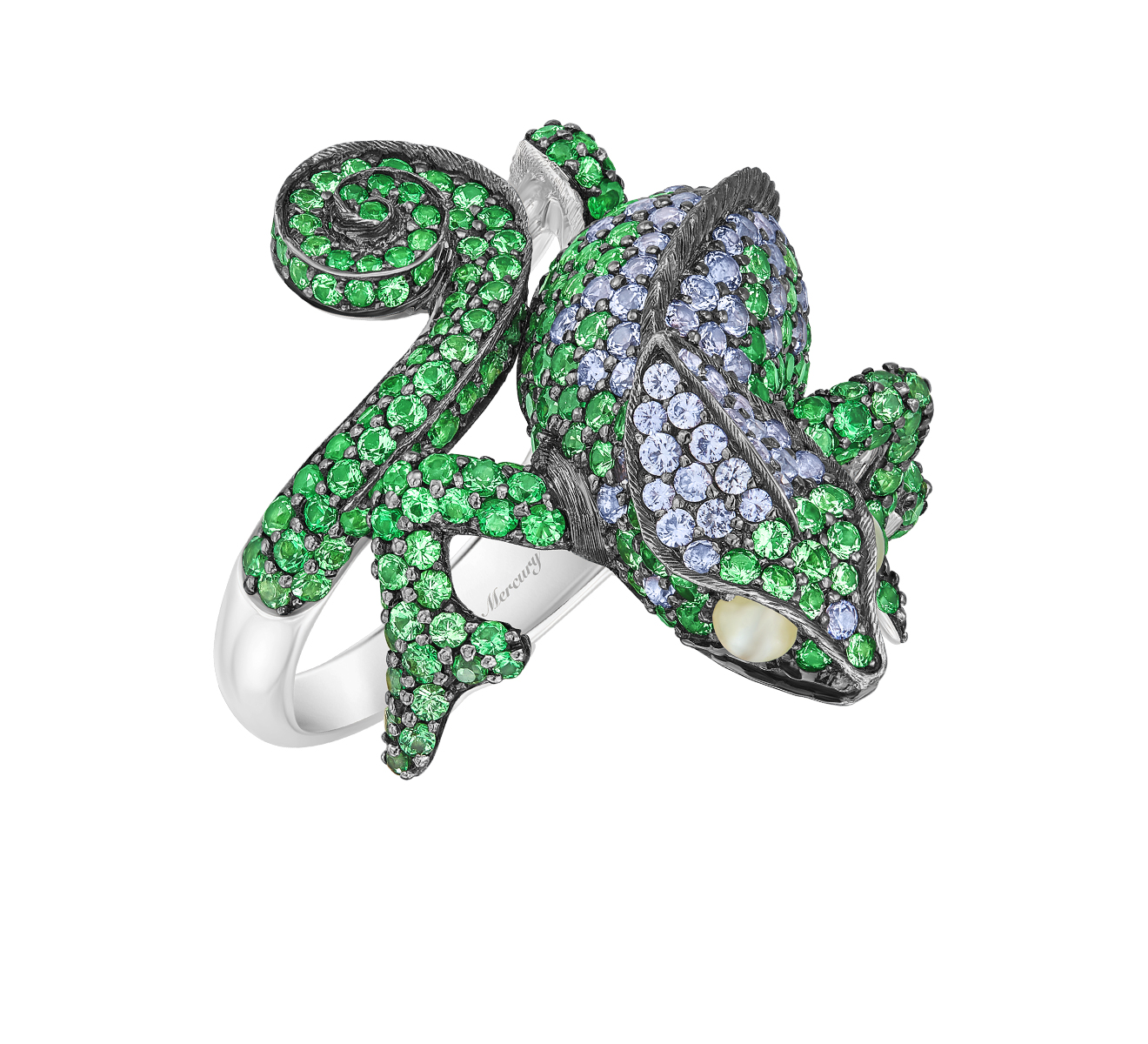 Кольцо Mercury Color MR9724/WG - фото 1 – Mercury