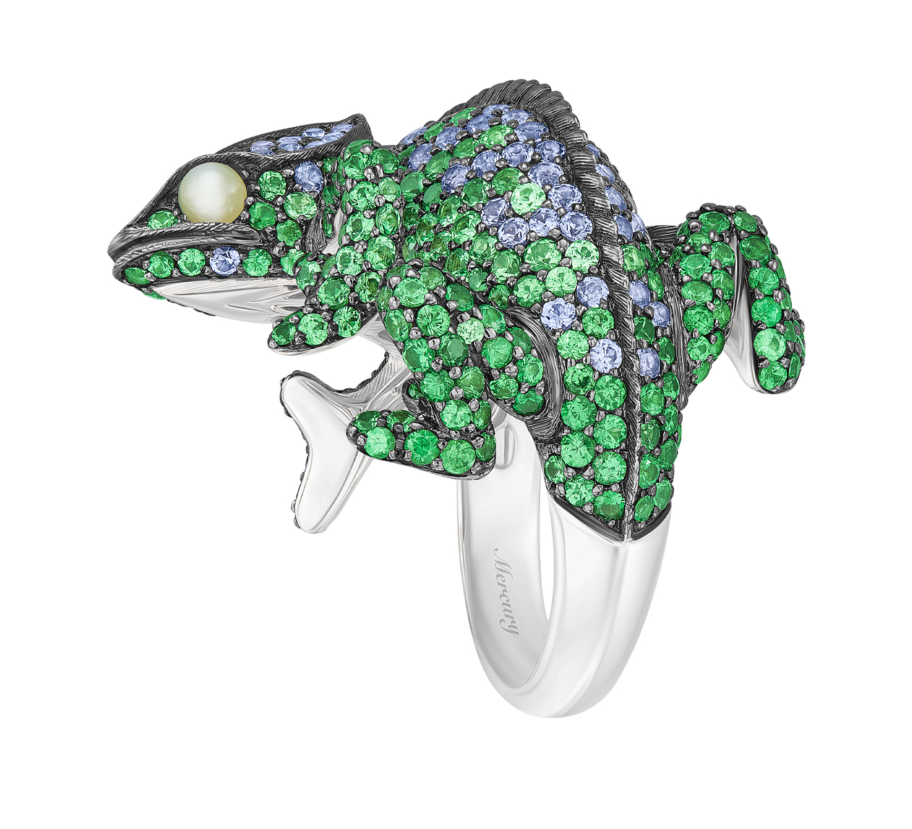 Кольцо Mercury Color MR9724/WG - фото 5 – Mercury