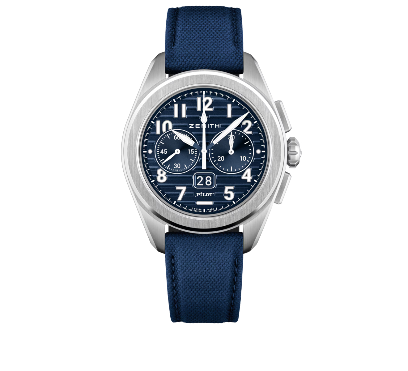Часы Pilot Chronographe Flyback Big Date ZENITH Pilot 03.4000.3652/51.I003 - фото 1 – Mercury