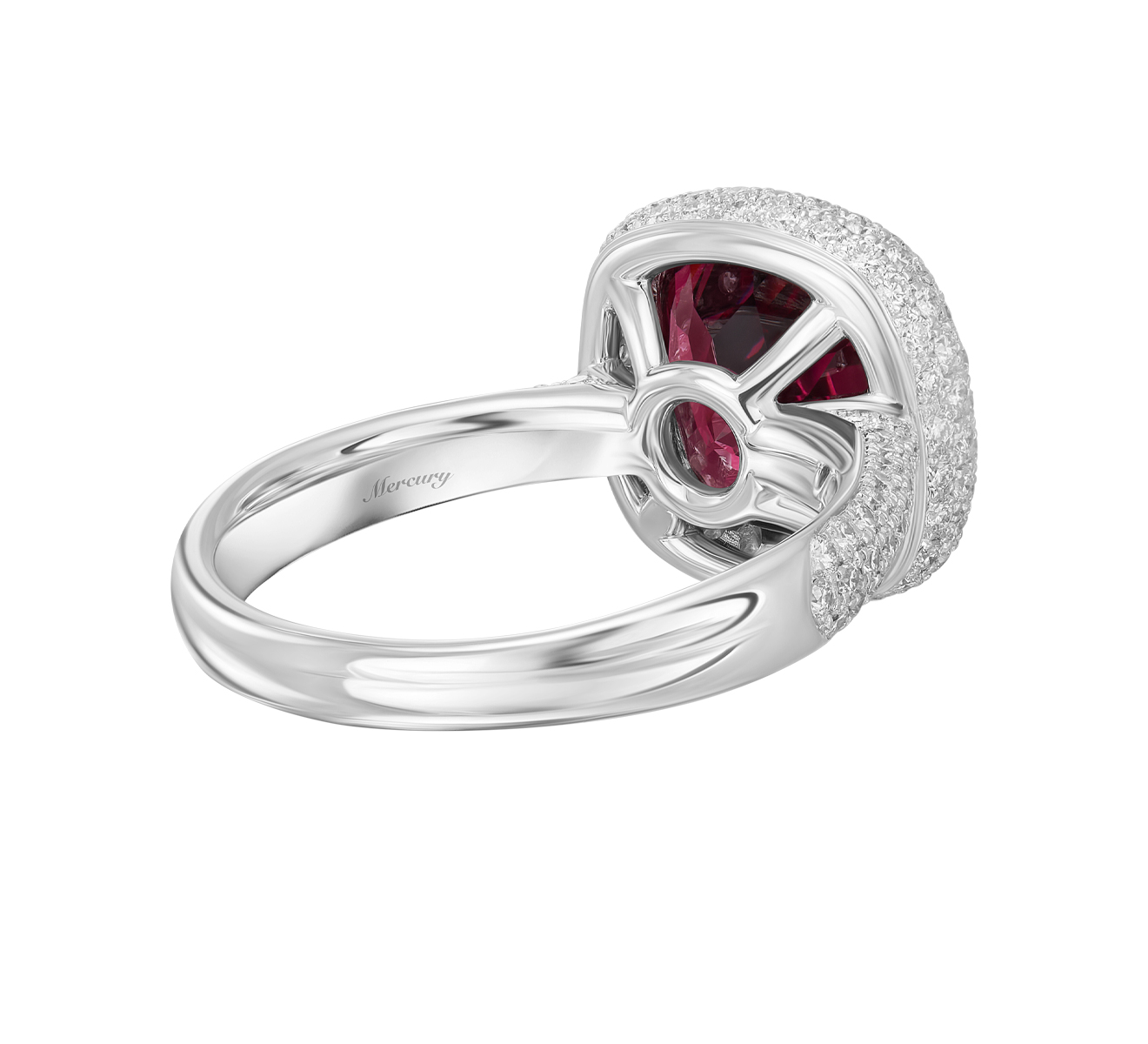 Кольцо Mercury Bonbons MR15245/WG/RDL - фото 4 – Mercury