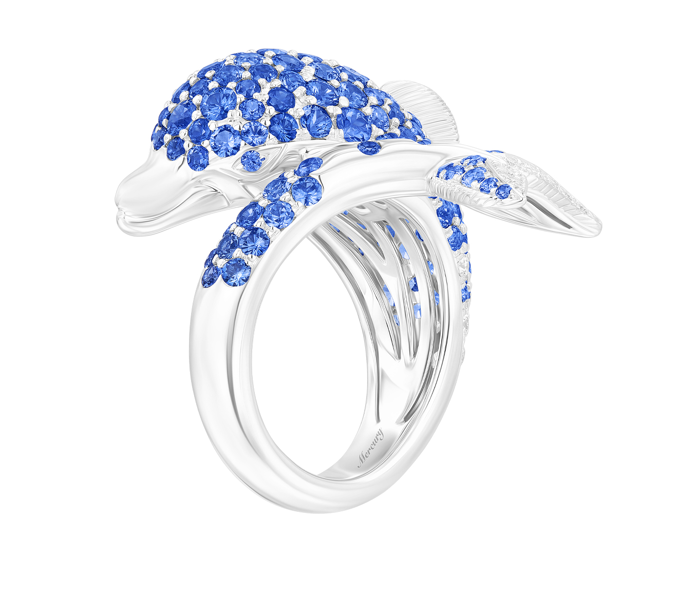 Кольцо Mercury Color MR15431/WG/SP - фото 4 – Mercury