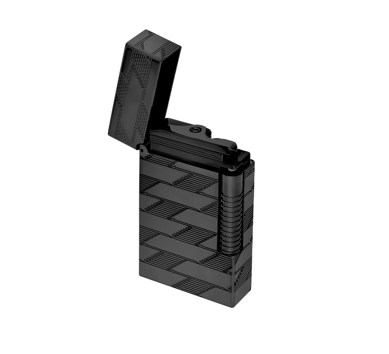 Зажигалка Monogram 1872 S.T. Dupont Le Grand S.T. Dupont C23179 - фото 2 – Mercury