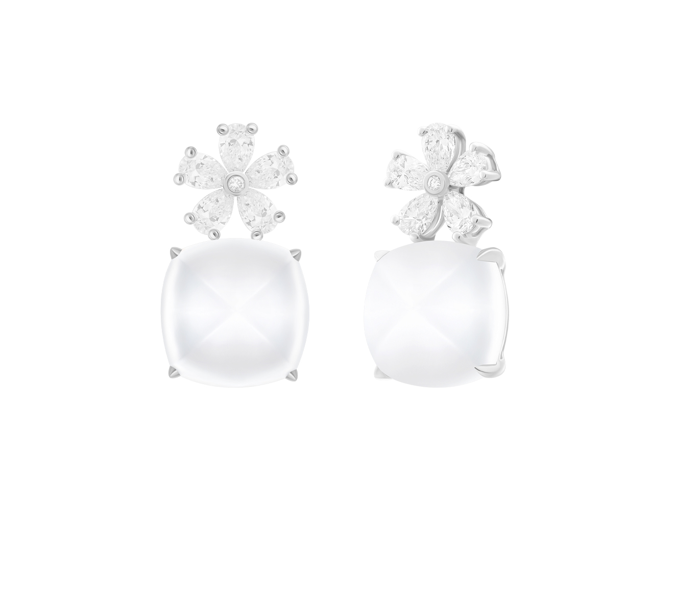 Серьги Mercury Dream Flower ME15564/WG/MST - фото 2 – Mercury