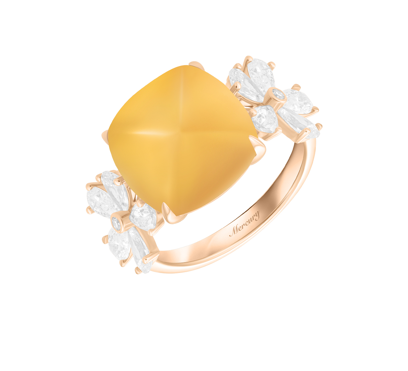 Кольцо Mercury Dream Flower MR15564/RG/OMST - фото 1 – Mercury