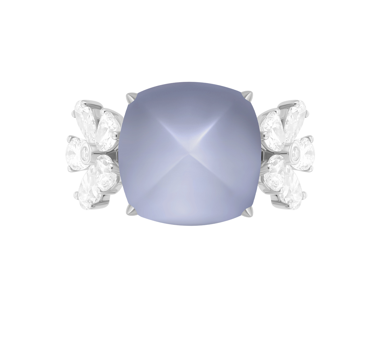 Кольцо Mercury Dream Flower MR15564/WG/CLD - фото 2 – Mercury