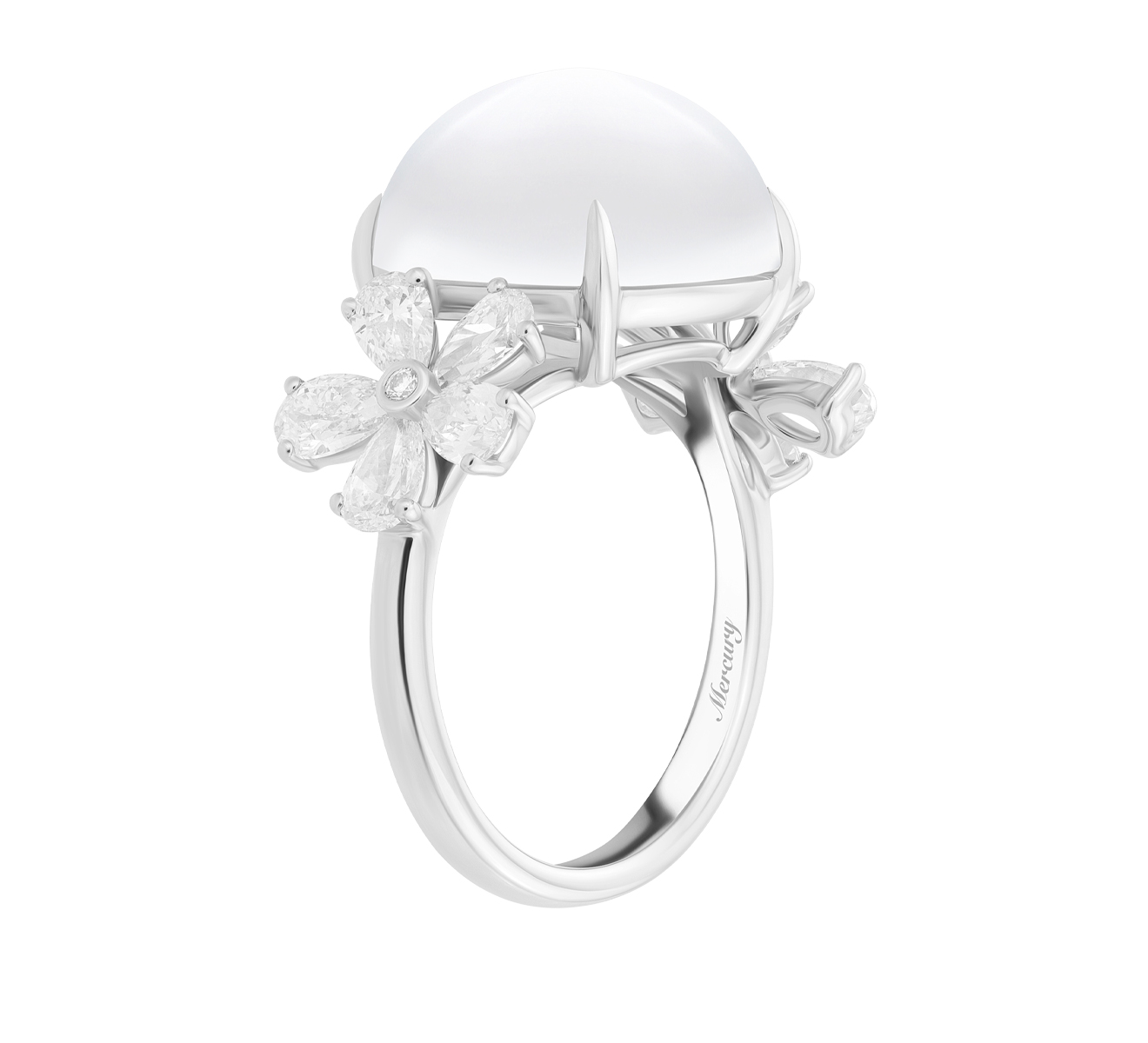 Кольцо Mercury Dream Flower MR15564/WG/MST - фото 3 – Mercury