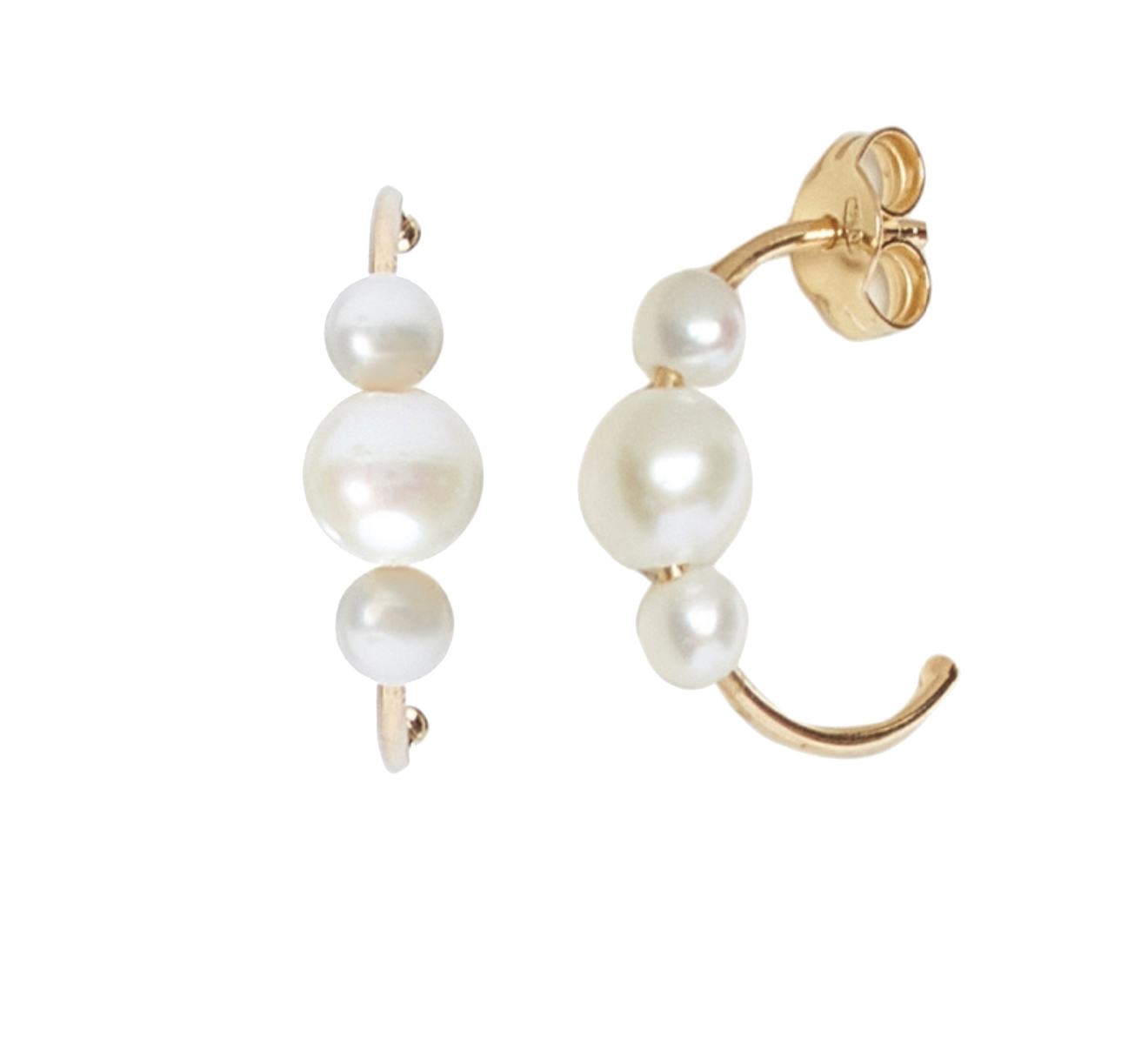 Серьги MIMI Classic O24GCGFW1-3 - фото 2 – Mercury