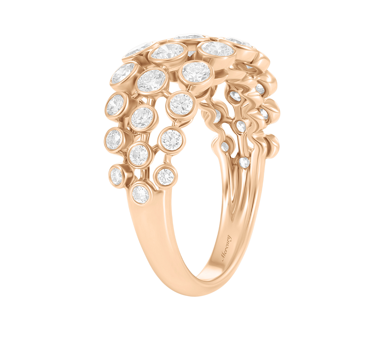Кольцо Mercury Classic MR15533/RG - фото 3 – Mercury