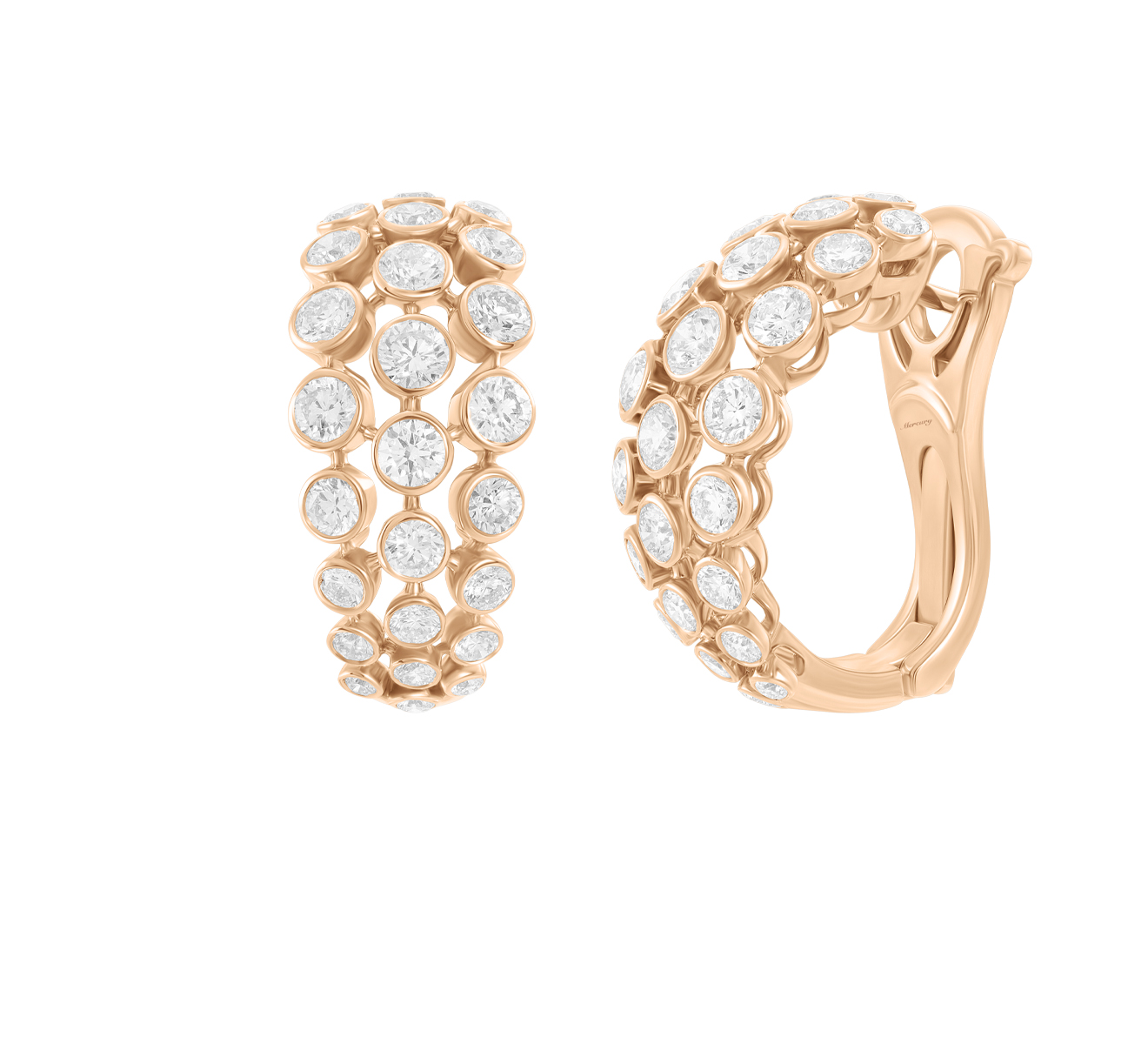 Серьги Mercury Classic ME15533/RG - фото 2 – Mercury