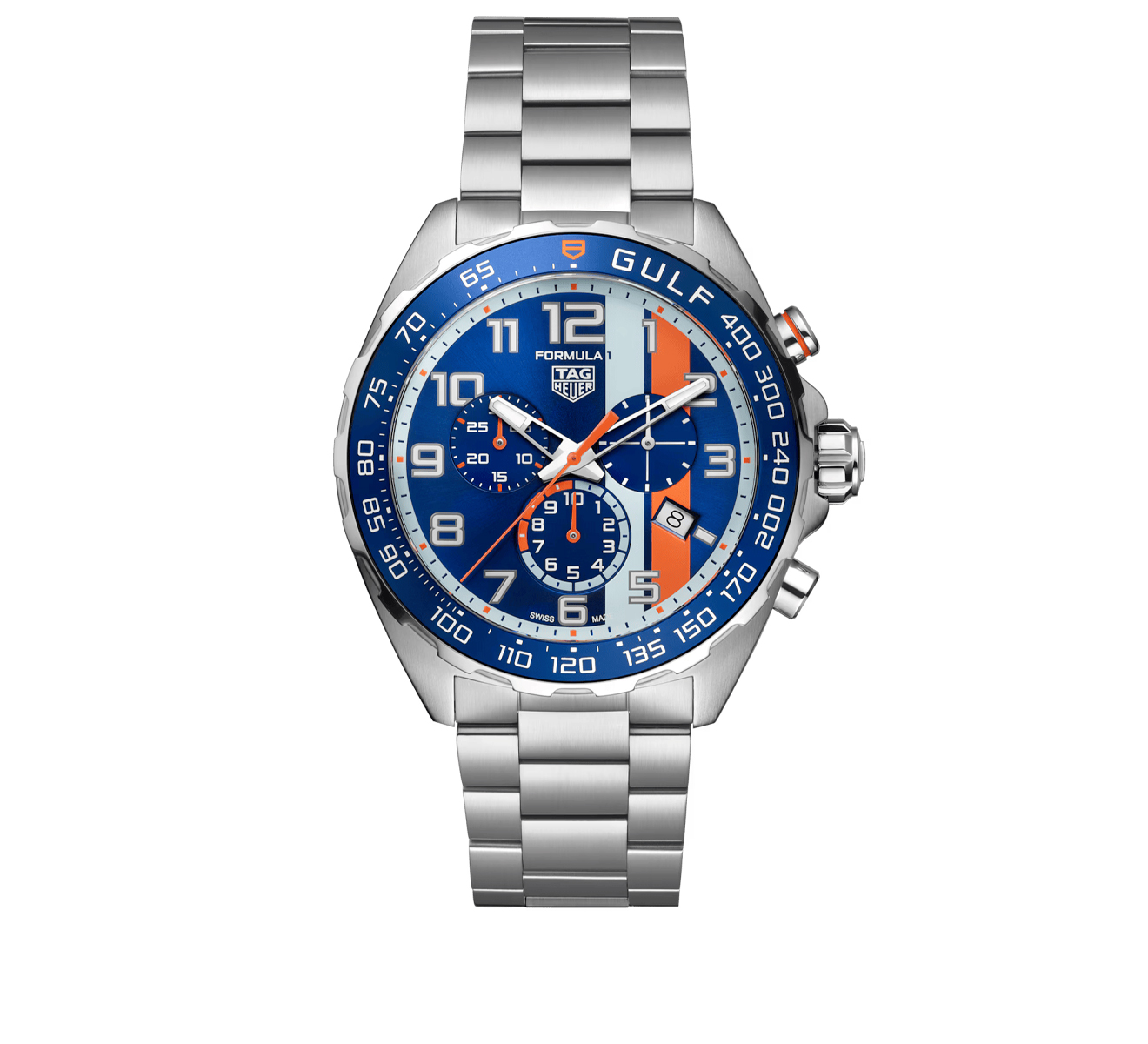 Часы Formula 1 Gulf Edition TAG Heuer Formula 1 CAZ101AT.BA0842 - фото 1 – Mercury