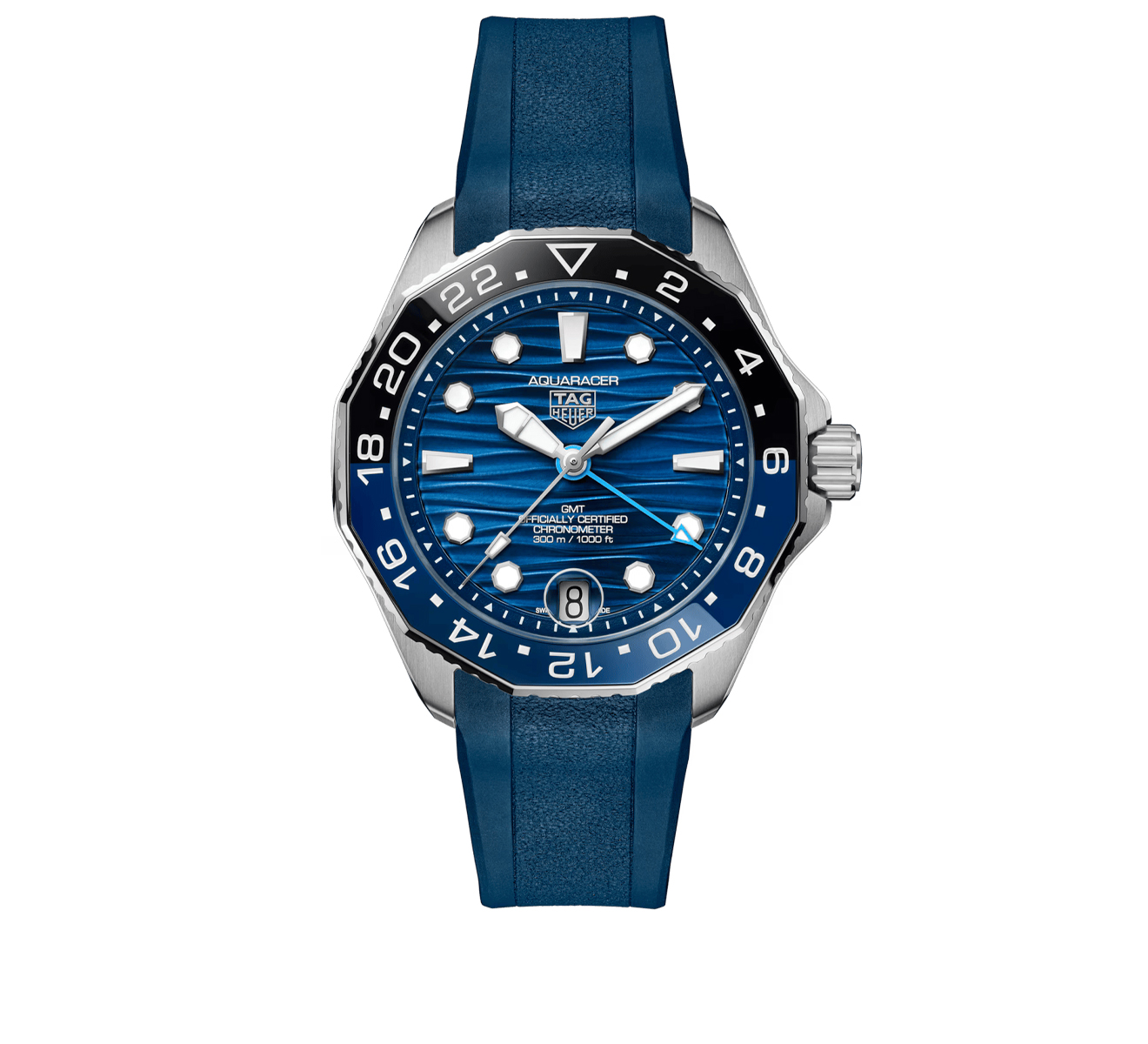 Часы Aquaracer Professional 300 GMT TAG Heuer Aquaracer WBP5114.FT6259 - фото 1 – Mercury
