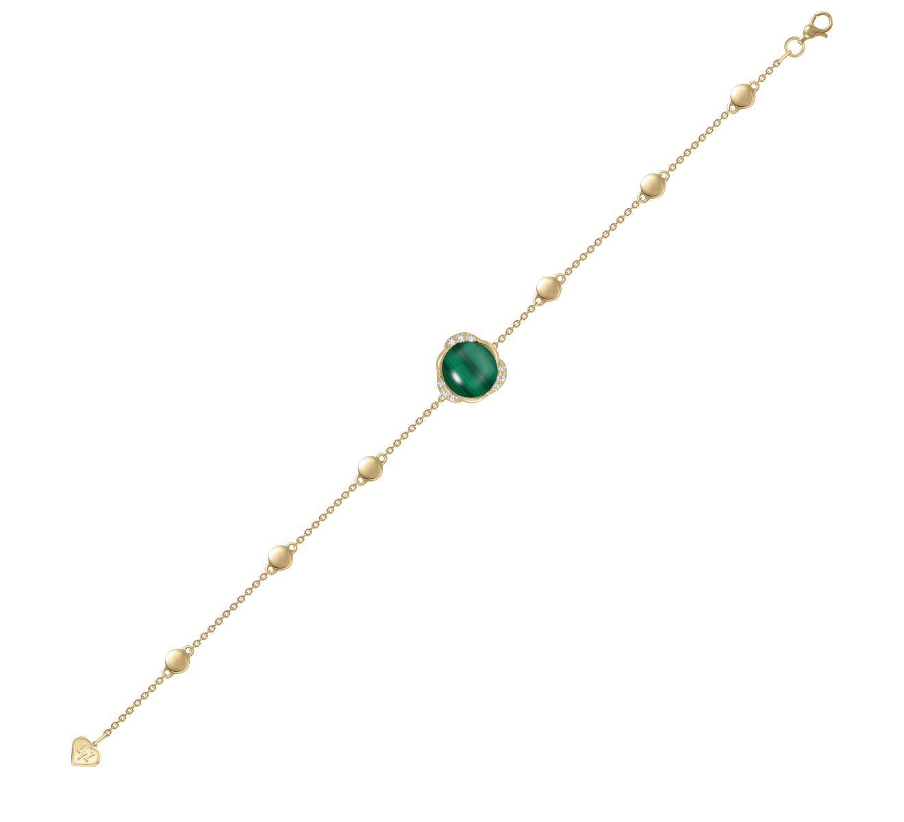 Браслет LUCKY ZNAKY Lucky Flower MERLYZ-BRM01-BTMAL-Y-6 MM - фото 2 – Mercury