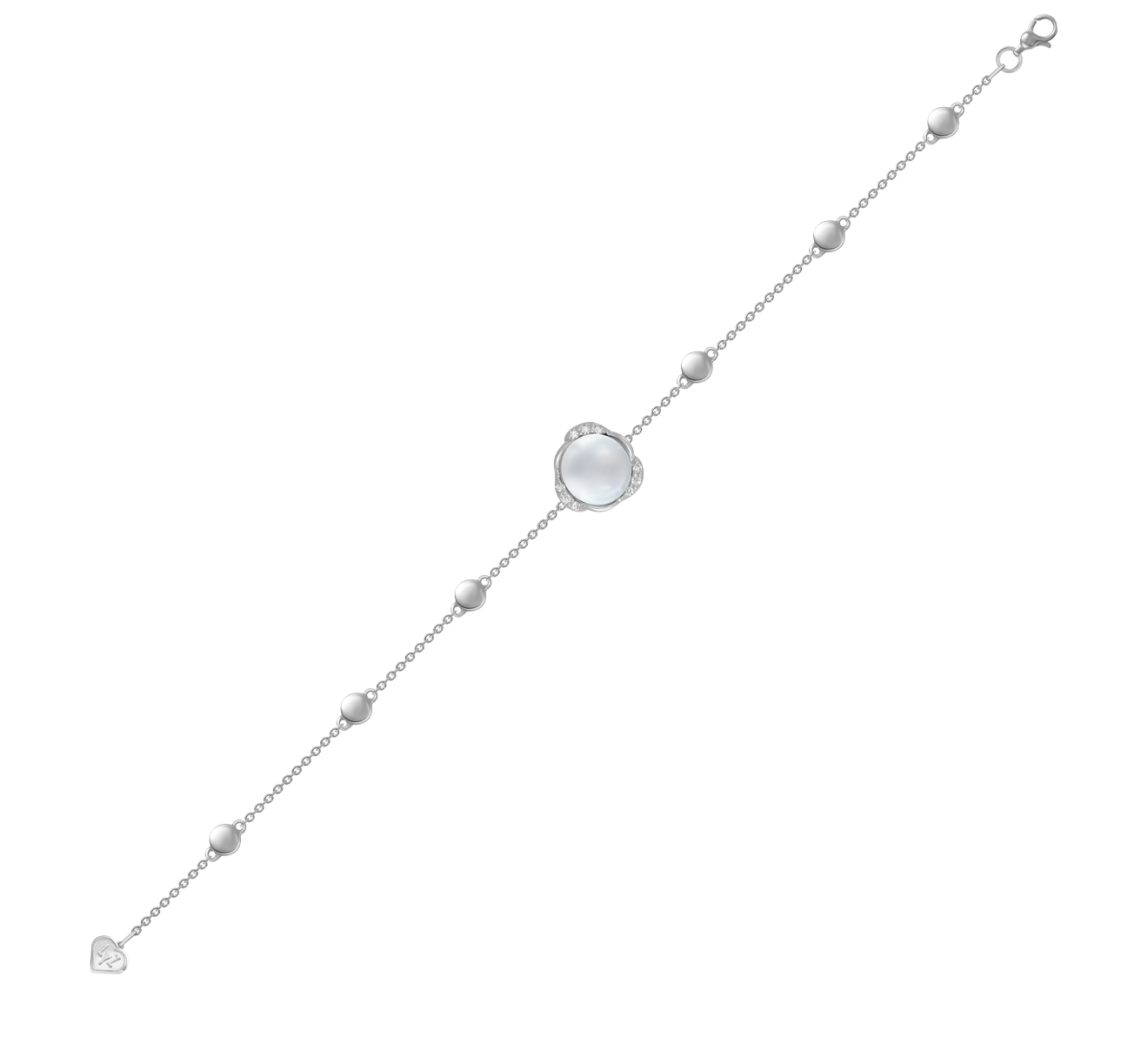 Браслет LUCKY ZNAKY Lucky Flower MERLYZ-BRM01-BTWMS-W-6 MM - фото 2 – Mercury