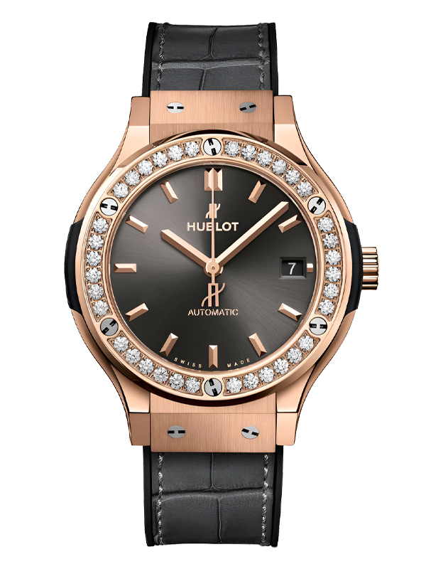 Часы Racing Grey King Gold Diamonds