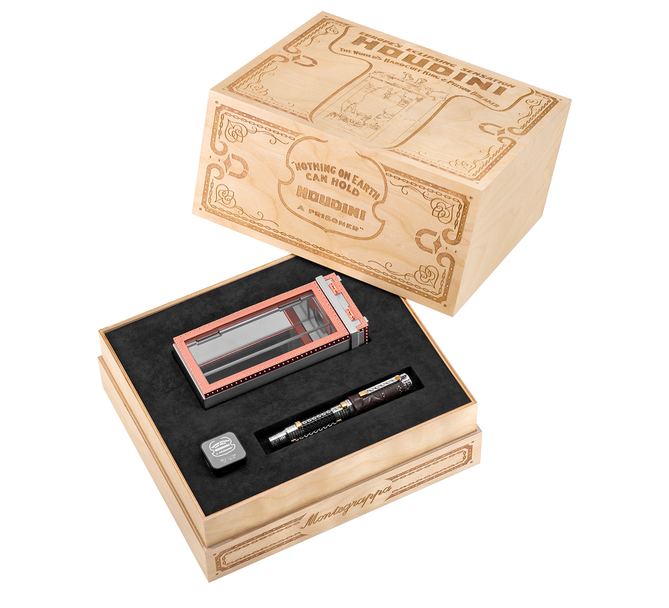 Перьевая ручка Montegrappa Harry Houdini ISHNN2SE - фото 4 – Mercury