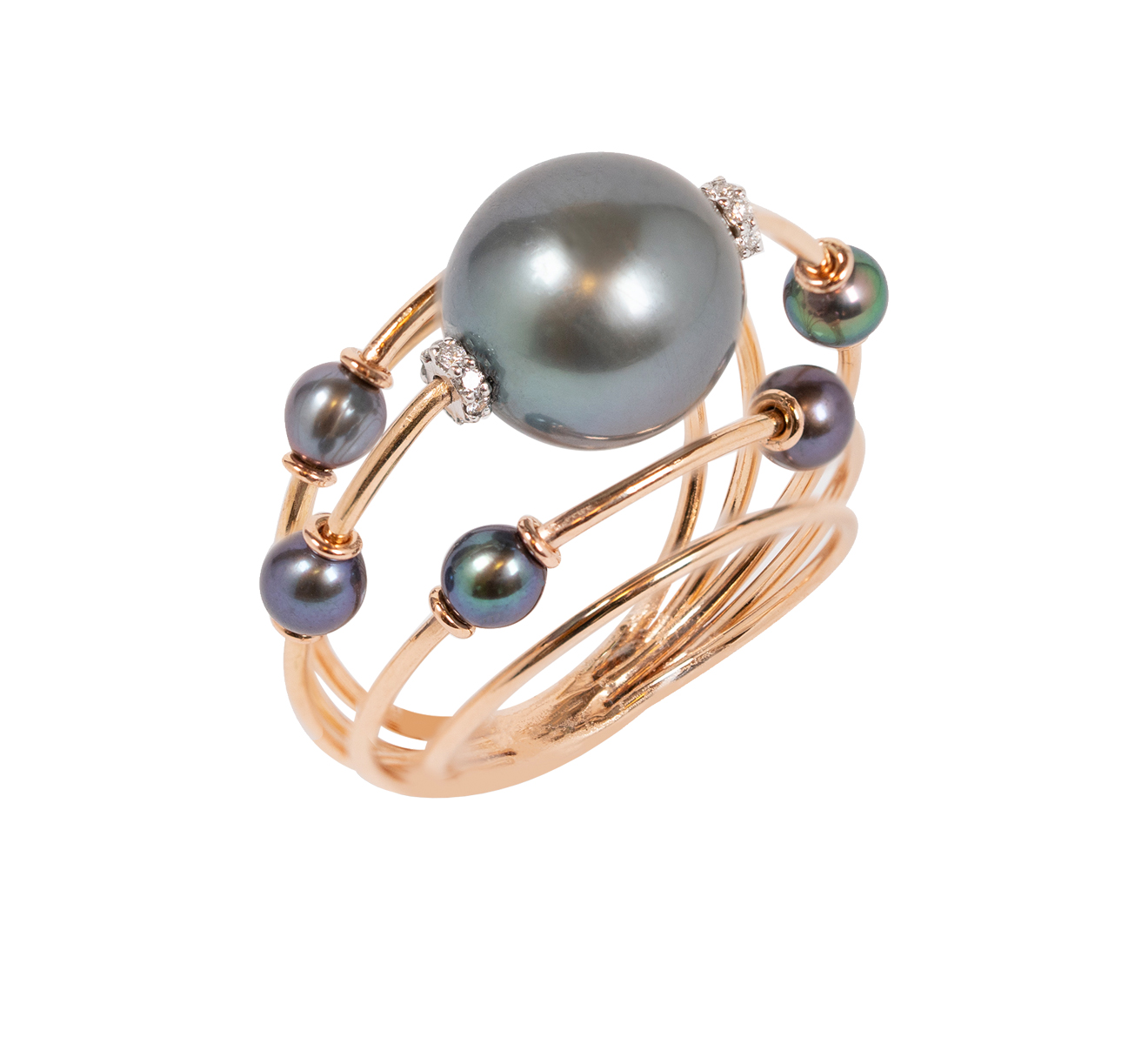 Кольцо Utopia Millefili MLA1RBFT - фото 1 – Mercury