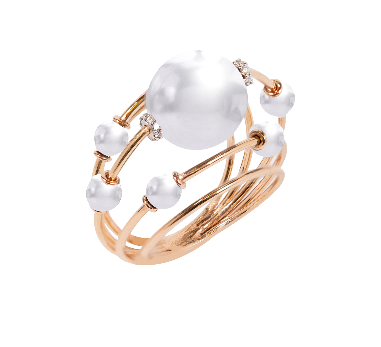 Кольцо Utopia Millefili MLA1RBFW - фото 1 – Mercury