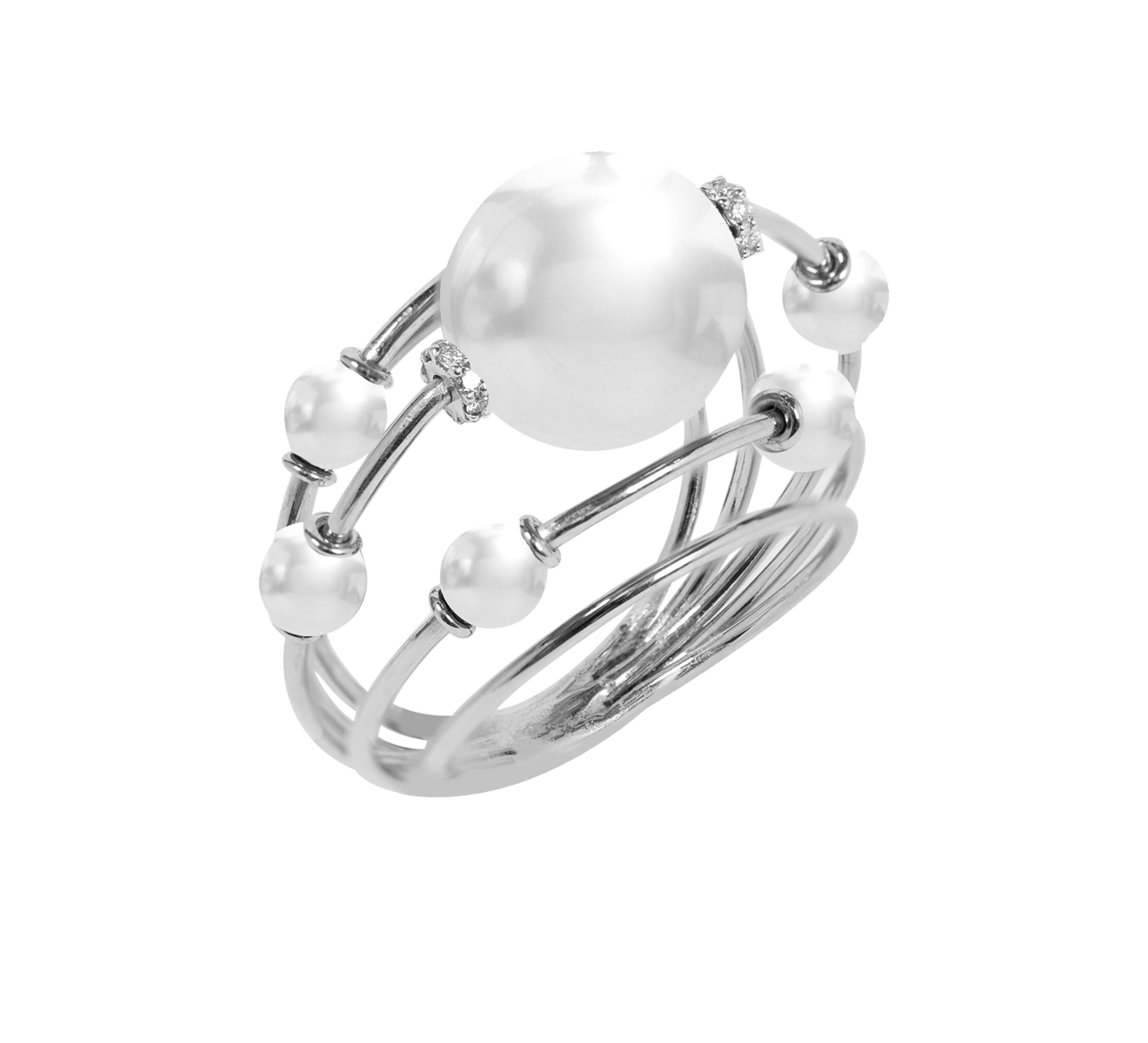 Кольцо Utopia Millefili MLA1BBFW - фото 1 – Mercury