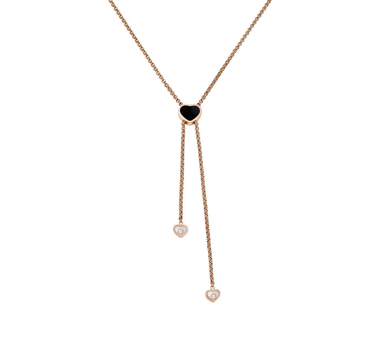 Колье Chopard Happy Diamonds 81A148-5201 - фото 1 – Mercury