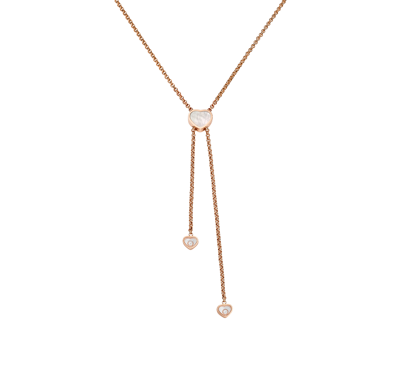 Колье Chopard Happy Diamonds 81A148-5301 - фото 1 – Mercury