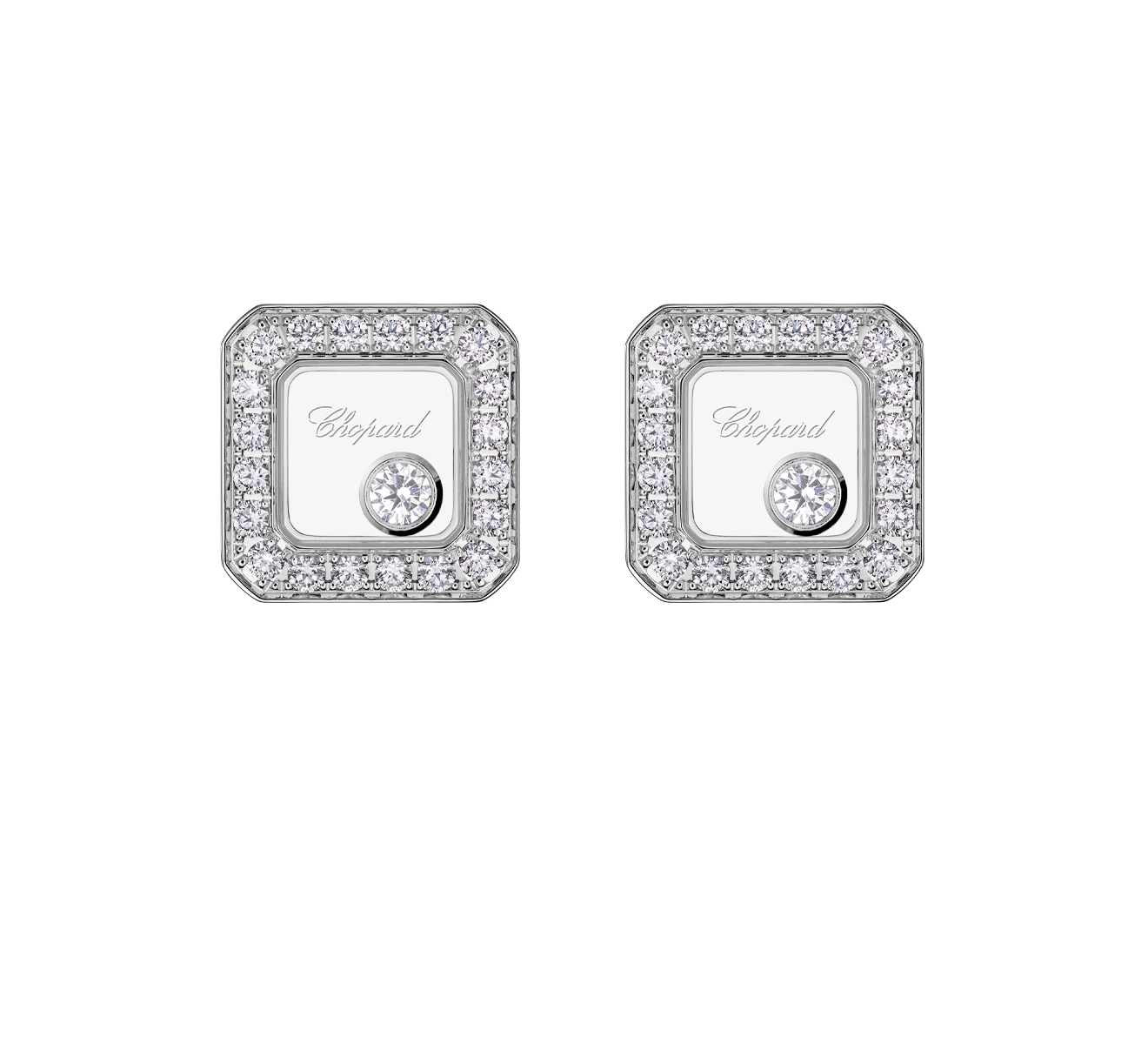 Серьги Chopard Icons 83A114-1201 - фото 1 – Mercury