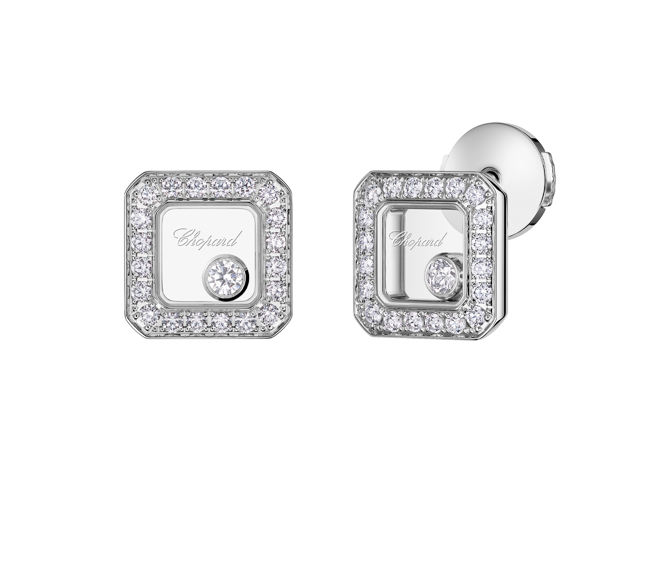 Серьги Chopard Icons 83A114-1201 - фото 2 – Mercury