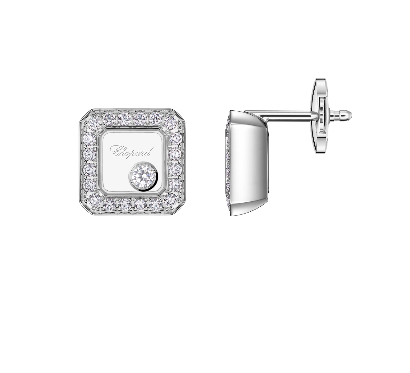 Серьги Chopard Icons 83A114-1201 - фото 3 – Mercury