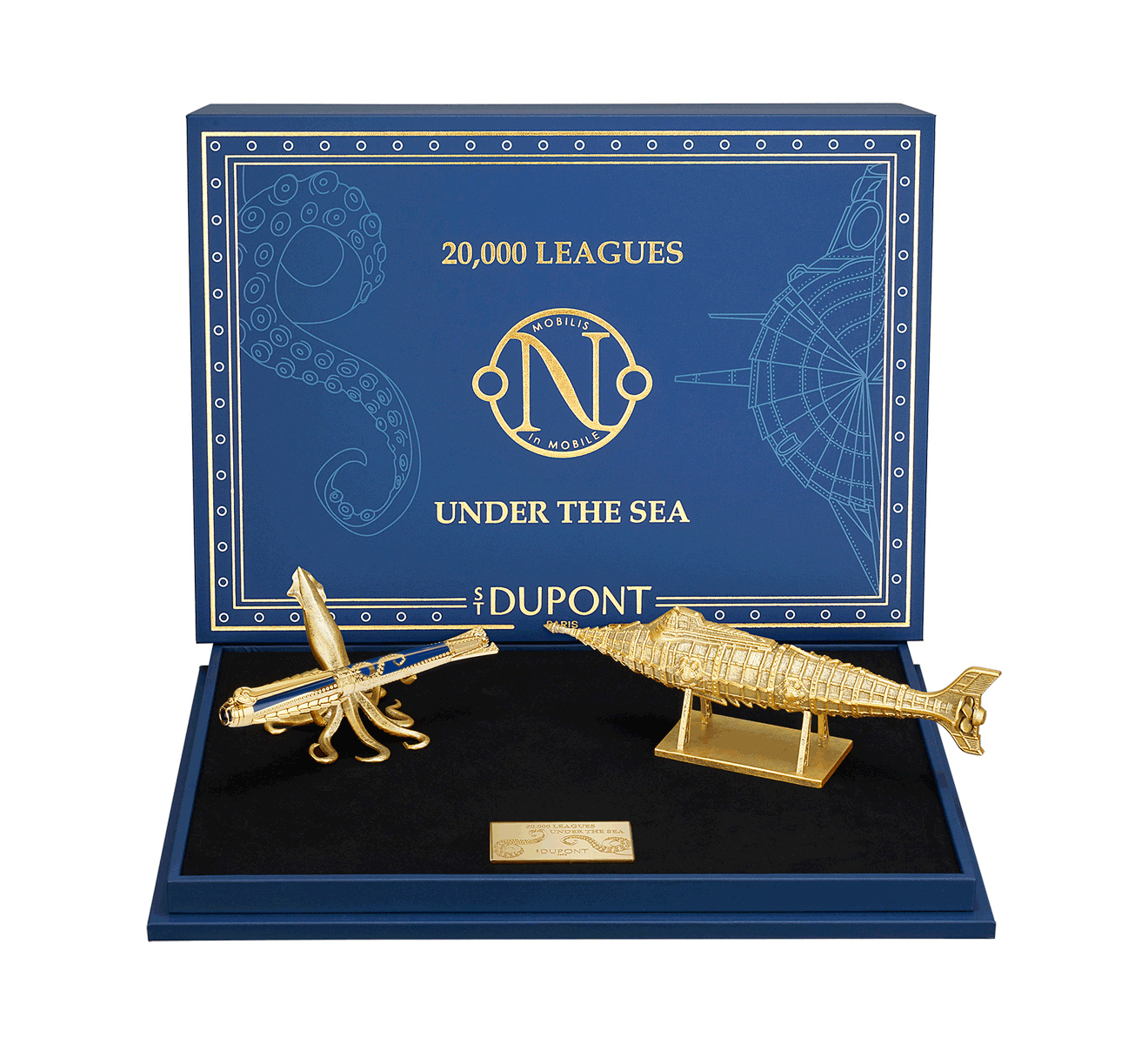 Ручка (перьевая/роллер) 20,000 Leagues Under The Sea S.T. Dupont Limited Edition 420050XL - фото 1 – Mercury