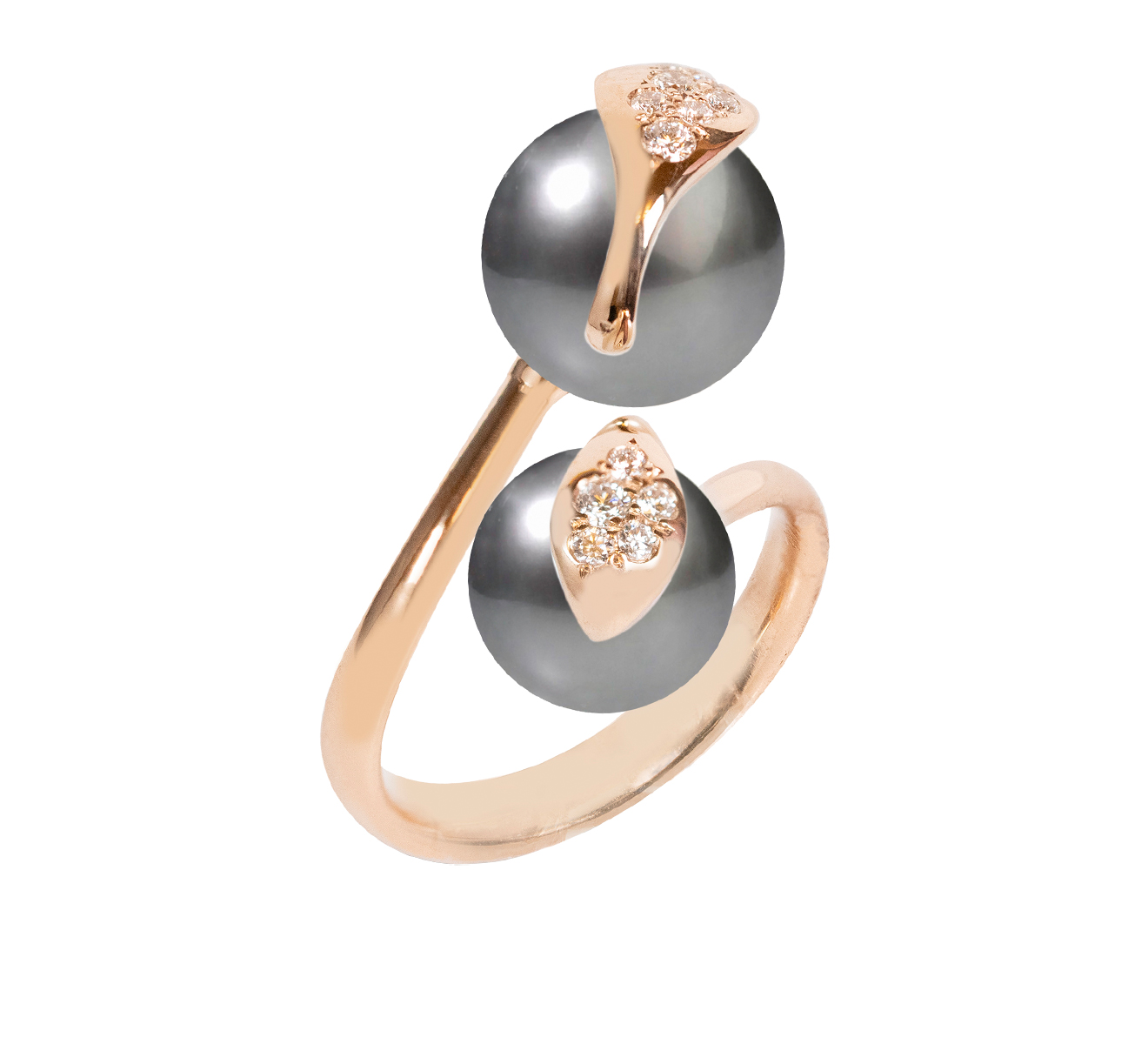 Кольцо Utopia Flora Bloom FOA2RBTH - фото 1 – Mercury