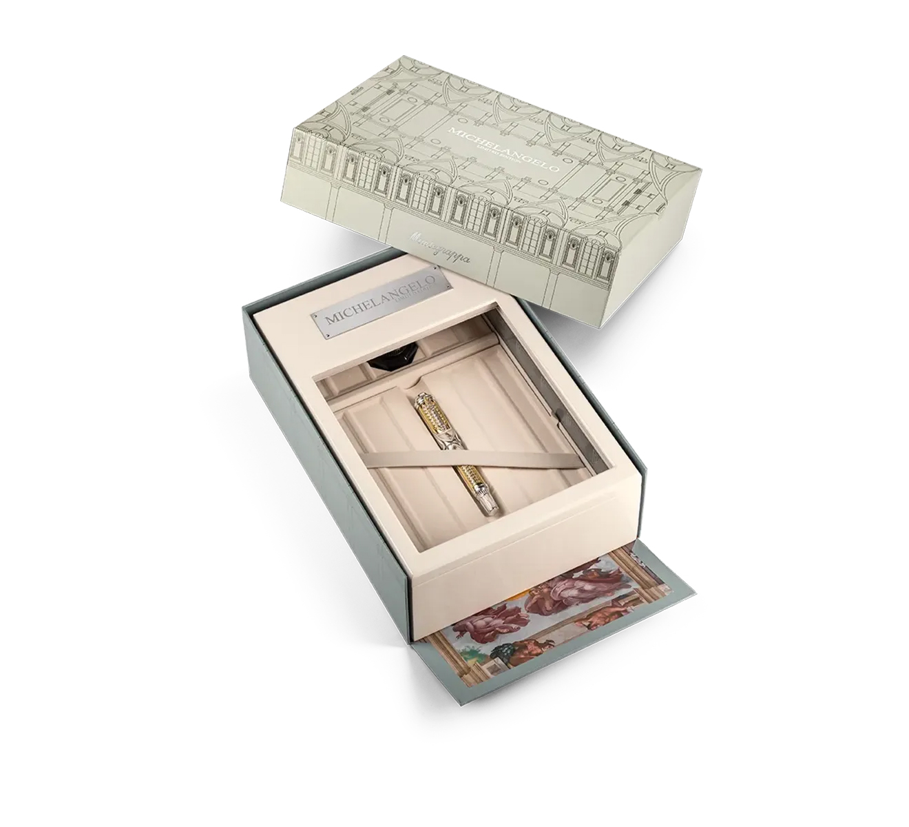 Перьевая ручка Montegrappa Michelangelo ISMHN2SE - фото 4 – Mercury