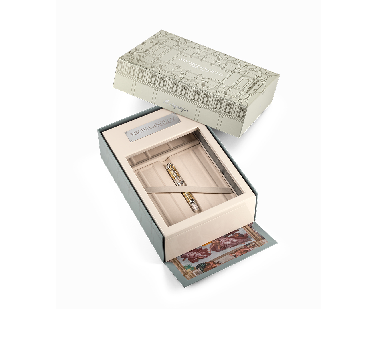 Ручка-роллер Montegrappa Michelangelo ISMHNRSE - фото 4 – Mercury