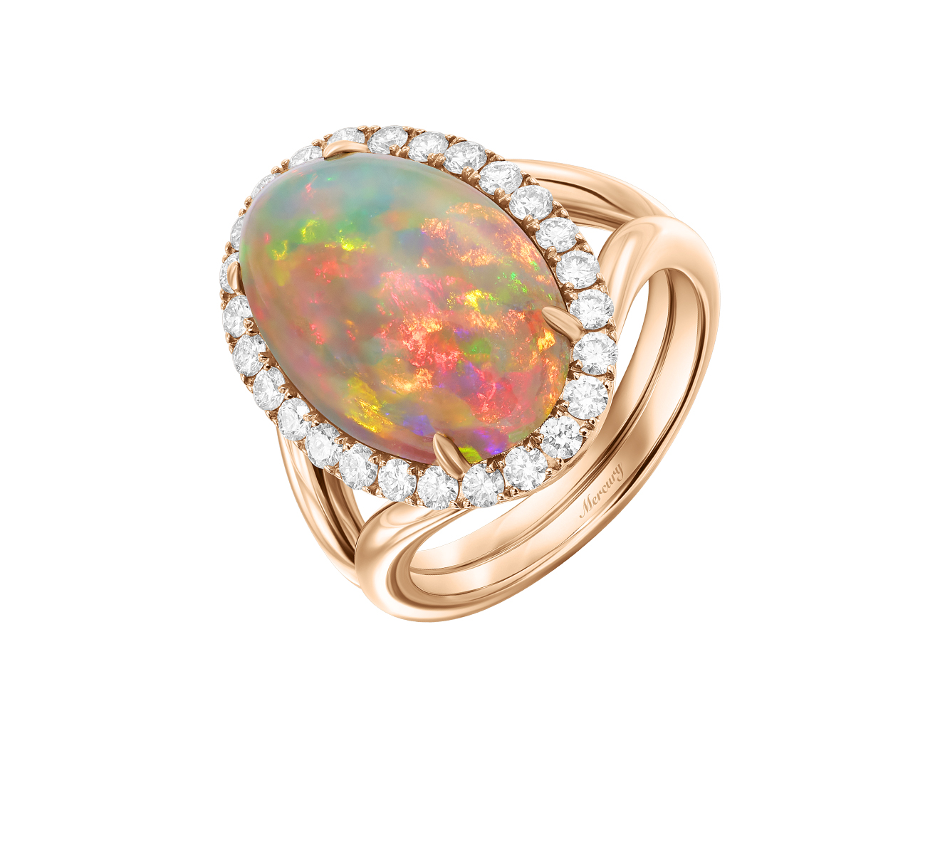 Кольцо Mercury Color MR25240PDOP - фото 1 – Mercury
