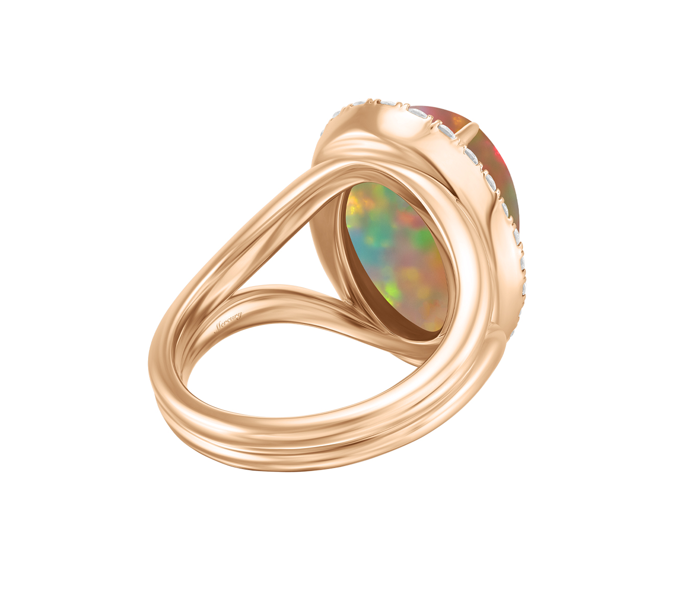 Кольцо Mercury Color MR25240PDOP - фото 4 – Mercury