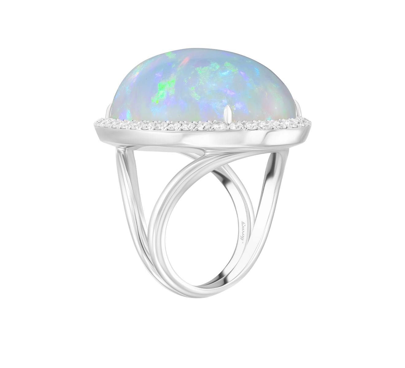 Кольцо Mercury Color MR25240WDOP - фото 3 – Mercury