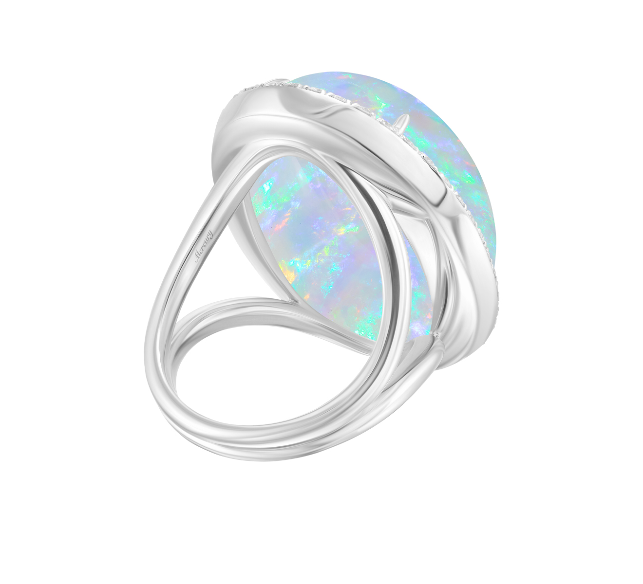 Кольцо Mercury Color MR25240WDOP - фото 4 – Mercury